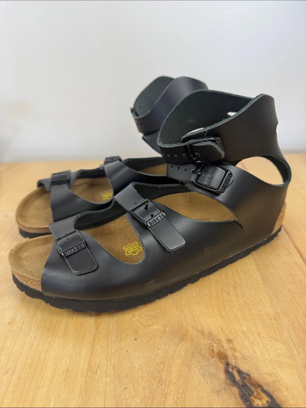 Birkenstock Athens Caged Sandal in Black size 40 Women’s 9 Men’s 7 - Picture 4 of 7